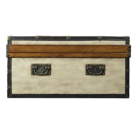 Authentic Models Polo Club Truhe Holztruhe Beistelltisch - klein MF089