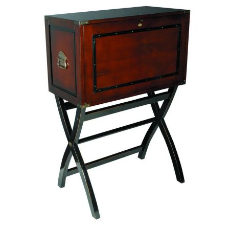 Authentic Models Campaign Cabinet Desk Reiseschreibtisch MF143