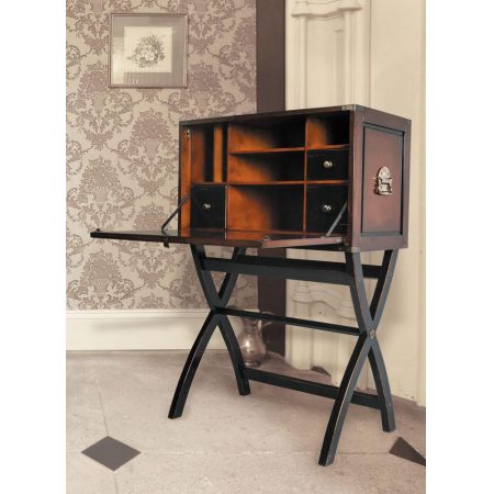 Authentic Models Campaign Cabinet Desk Reiseschreibtisch MF143