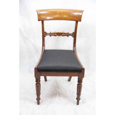 Victorianische Mahagoni Stuhl Single chair 