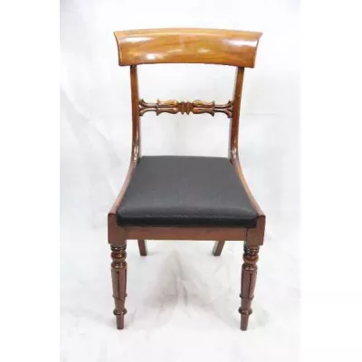 Victorianische Mahagoni Stuhl Single chair 