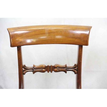 Victorianische Mahagoni Stuhl Single chair