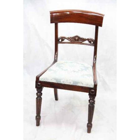 Victorianische antiker  Mahagoni Stuhl Single chair  