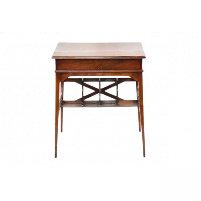 Antiker Tisch, Schreibtisch / Ladys Writing Table Bureau aus Mahagoni