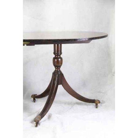    Original Mahagoni Esstisch D-Endtable  Edwardian 