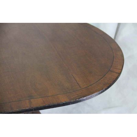    Original Mahagoni Esstisch D-Endtable  Edwardian 