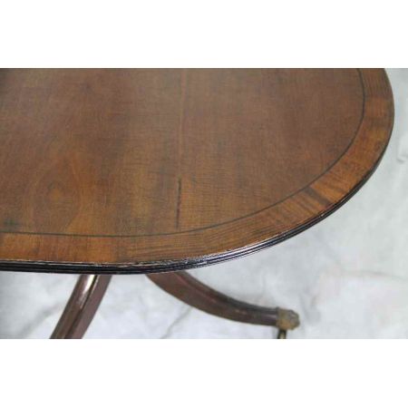    Original Mahagoni Esstisch D-Endtable  Edwardian 
