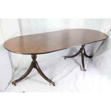    Original Mahagoni Esstisch D-Endtable  Edwardian 