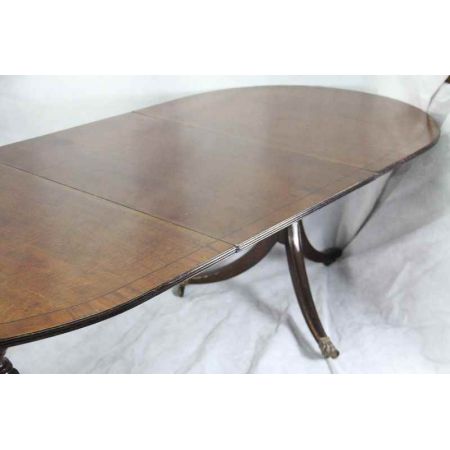    Original Mahagoni Esstisch D-Endtable  Edwardian 