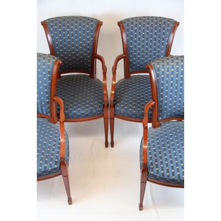 5er Satz Heldense Original Dining chairs aus Eibe
