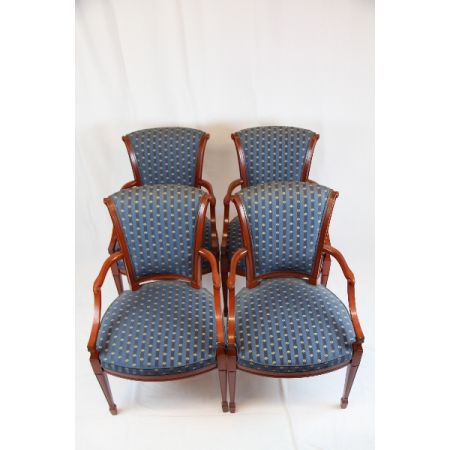 5er Satz Heldense Original Dining chairs aus Eibe