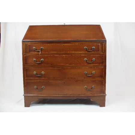 Sekretär Bureau Mahagoni Edwardian Original Patina