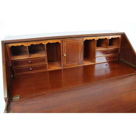 Sekretär Bureau Mahagoni Edwardian Original Patina