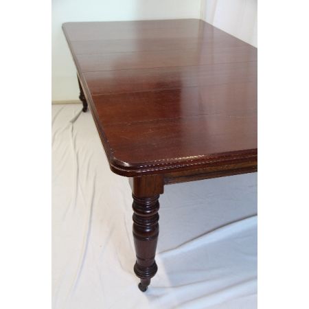 Antiker Mahagoni Esstisch, Ausziehbar im viktorianischen Stil