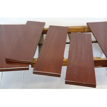 Antiker Mahagoni Esstisch, Ausziehbar im viktorianischen Stil