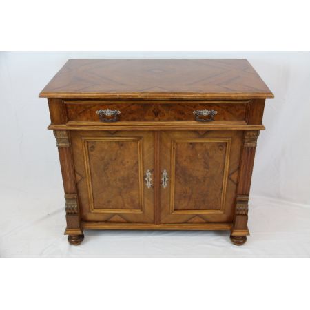 sideboard Nussbaum england 1890 Patina 