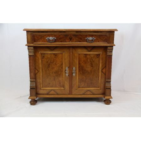 sideboard Nussbaum england 1890 Patina