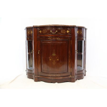 Palisander sideboard Messingintarsien England