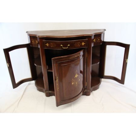 Palisander sideboard Messingintarsien England
