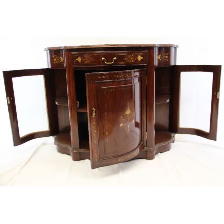Palisander sideboard Messingintarsien England