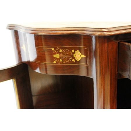 Palisander sideboard Messingintarsien England