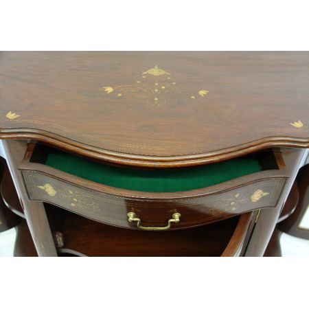 Palisander sideboard Messingintarsien England