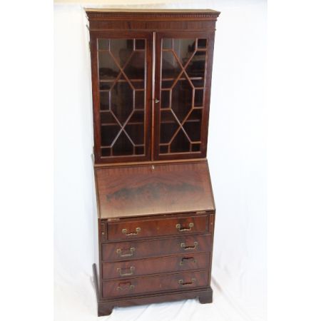 Aufsatzsekretär Mahagoni england Edwardian