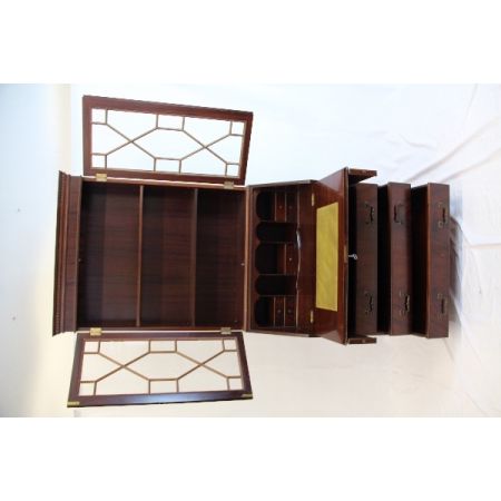 Aufsatzsekretär Mahagoni england Edwardian