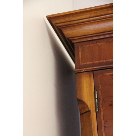 Bücherschrank Antik Regency Stil, Bookcase aus Eibenholz mit  Regency Verglasung