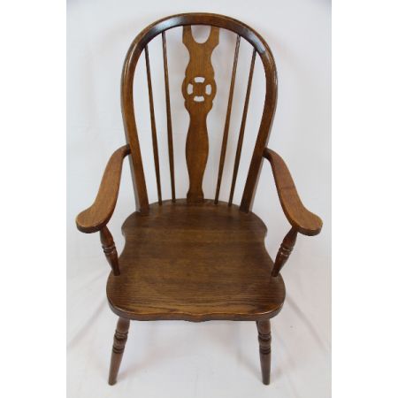 Paar Windsor chairs / Stühle Massivholz 19 JH