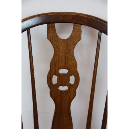 Paar Windsor chairs / Stühle Massivholz 19 JH