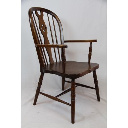 Paar Windsor chairs / Stühle Massivholz 19 JH
