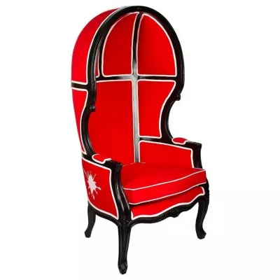 Französischer Armlehnstuhl Armchair "Carosse Splash II"