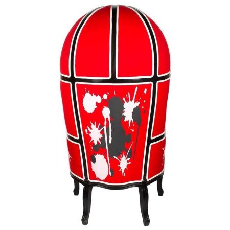 Französischer Armlehnstuhl Armchair "Carosse Splash II"