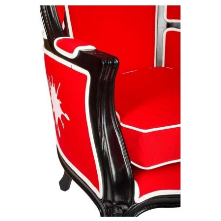 Französischer Armlehnstuhl Armchair "Carosse Splash II"