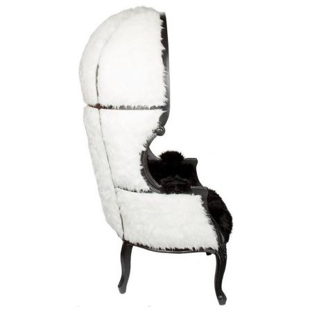 Französischer Armlehnstuhl Armchair "Carrosse Fourrure II"