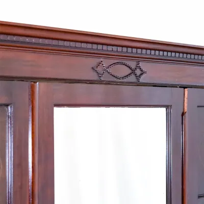Edwardian Mahogany Wardrobe
