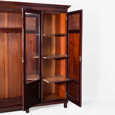 Edwardian Mahogany Wardrobe