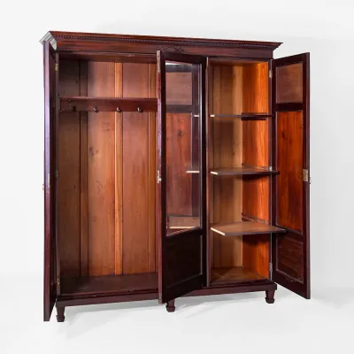 Edwardian Mahogany Wardrobe