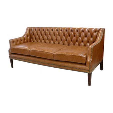 "Middleton Club" original Chesterfield Leder Sofa 3-Sitzer