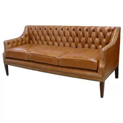 "Middleton Club" original Chesterfield Leder Sofa 3-Sitzer