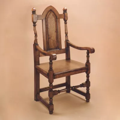 Joined Gothic Chair - Arm