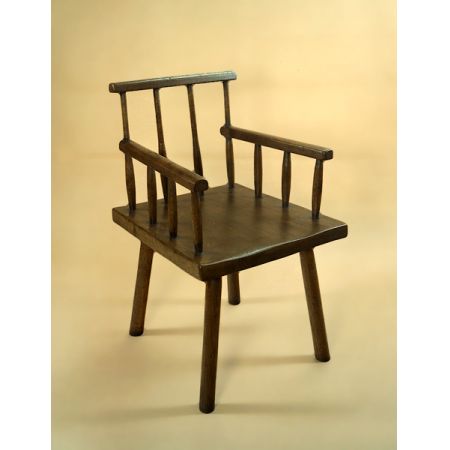 Primative Comb Back Chair - Arm