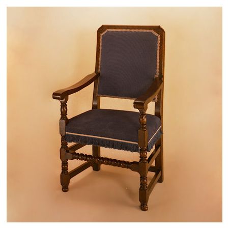 Joined Back Chair (Calico) - Arm