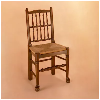 Spindle Back Chair - Side