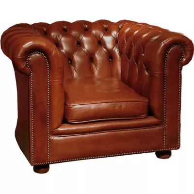 Chesterfield Sessel Holborn Handpatiniert
