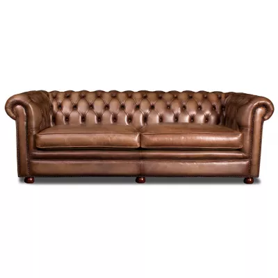Chesterfield Sofa Holborn 4.5 Sitzer Handpatiniert