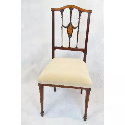 Mahgoni Chair  Single Chair Edwardian schöne Mahagoni Stuhl