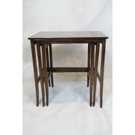 Mahagoni Tischsatz Nest of table Edwardianisch 1890