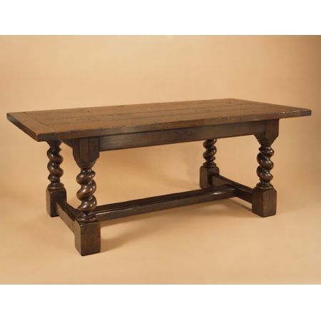 Dining Table - Barley Twist - 4 Leg